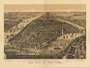 1889 NYC Map