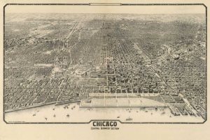 1910 Chicago Map