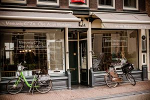 Amsterdam Storefront with Bikes