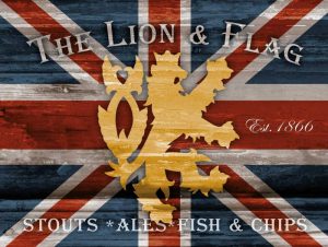 Lion And Flag
