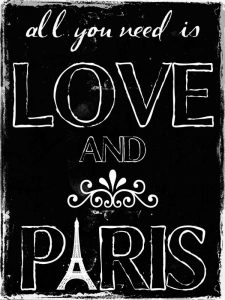 Love And Paris BW