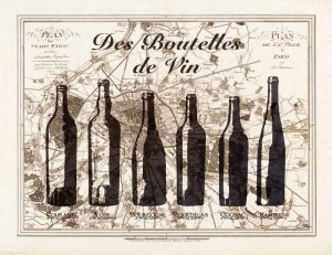 Paris Wine Bottles
