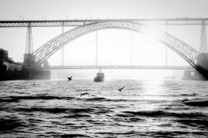 Portugal Porto BW Bridge