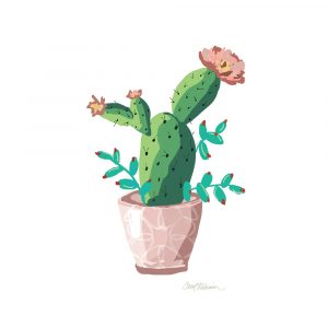 Cute Cactus I