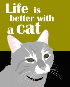 Life is Better with a Cat