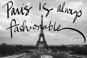 Fashionable Paris