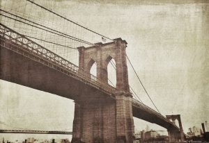 Bridge of Brooklyn Sepia I