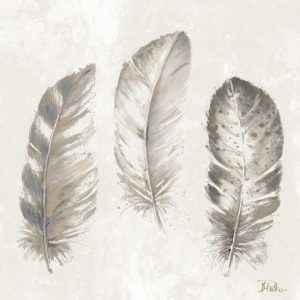 Three Modern Feathers I