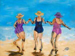 Ladies on the Beach II