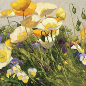 Poppies and Pansies I