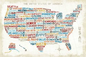 US City Map