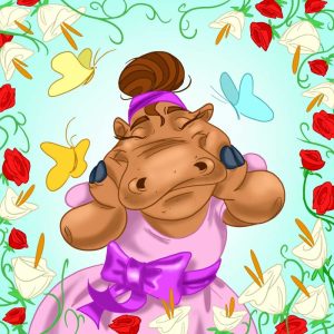 Hippopotamus ballerina