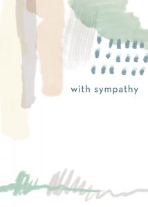 With Sympathy