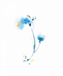 One Blue Flower II