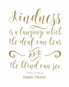 Mark Twain Kindness