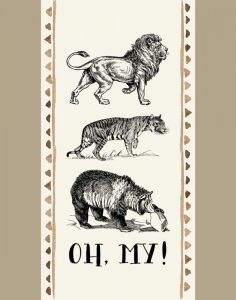 Lion Tiger Bear – Oh My! II
