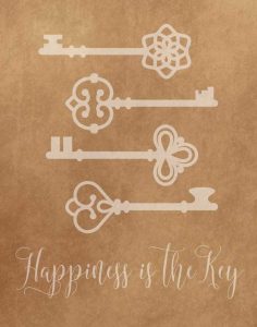 Happiness is the Key
