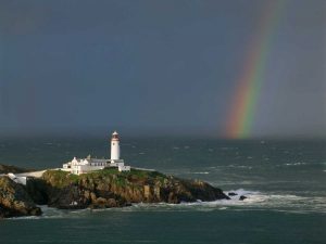 Rainbow over Fanad-Head Ireland