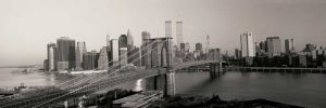 Brooklyn Bridge and Manhattan at Sunrise