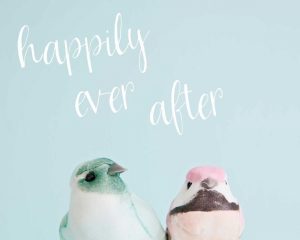 Happily Ever After Love Birds