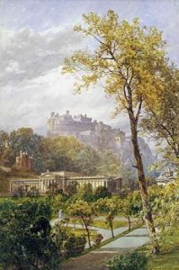 A View of Princes Street Gardens and The National Gallery