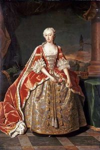 Portrait of Augusta, Princess of Wales