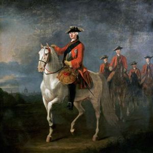 An Equestrian Portrait of King George III