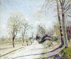The Road from Veneux to Moret