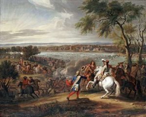 King Louis XIV of France Crossing The Rhine
