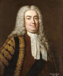 Portrait of Sir Robert Walpole