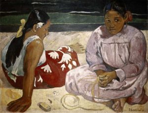 Tahitian Women – On The Beach