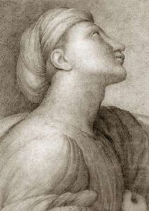 Profile of a Face in the style of Raphael