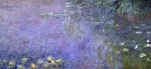 Water Lilies: Morning, c. 1914-26 – center-right panel