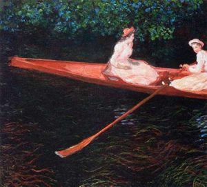 Boating On The River Epte 1890