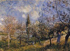 Orchard In The Spring