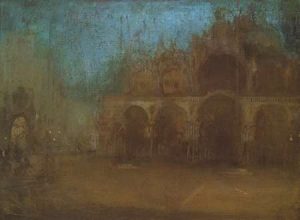 Nocturne Blue And Gold St Marks Venice 1879