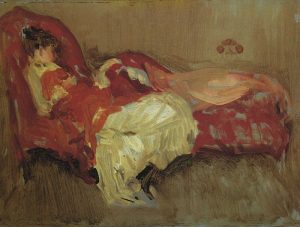 Note In Red The Siesta 1883