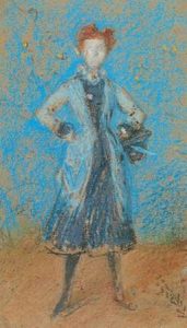 The Blue Girl 1872