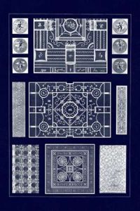 Painted Ceilings and Pavements from Pompeii (Blueprint)