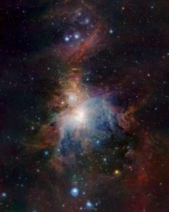 VISTAs infrared view of the Orion Nebula
