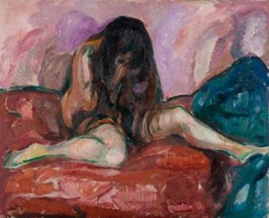Weeping Nude. 1913-1914