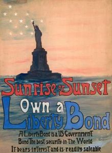 Sunrise or Sunset, Own a Liberty Bond, 1917
