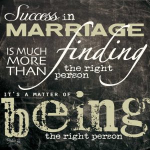 Success in Marriage