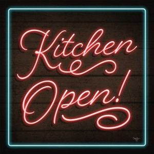 Neon Kitchen Open