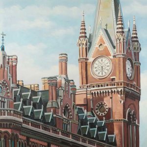 St-Pancras Station in London