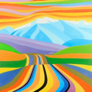 Mountain Road Multicolored