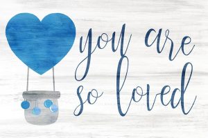 You are So Loved blue