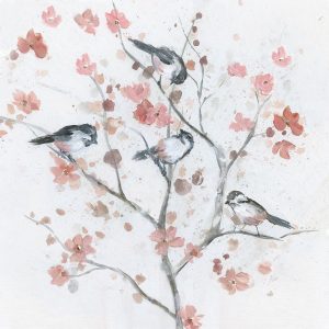 Chickadees In Spring II