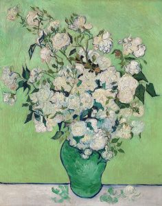 Roses, 1890 (Green Vase)