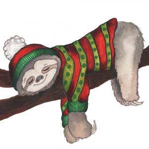 Christmas Sloth III